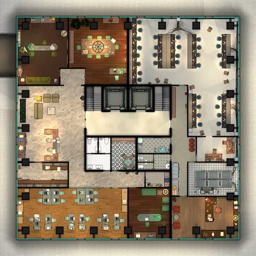 Telephone Exchange & Corporate Administration Offices - Day