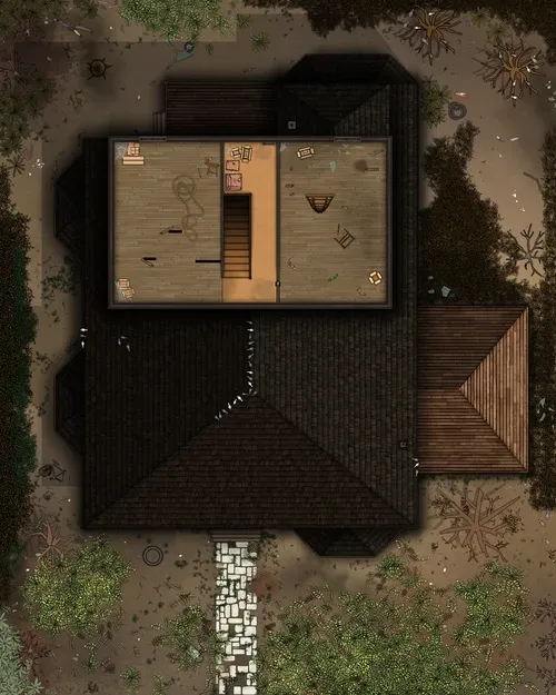 The Witch House - Attic - Abandoned - Day