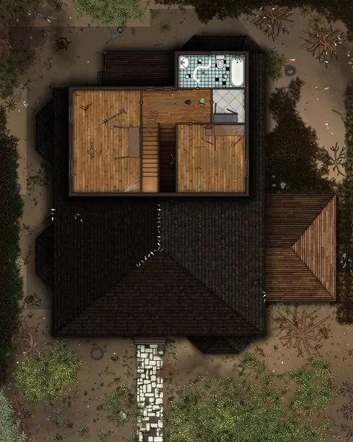 The Witch House - First Floor - Abandoned - Day