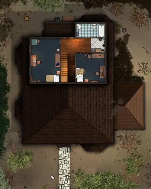 The Witch House - First Floor - Day