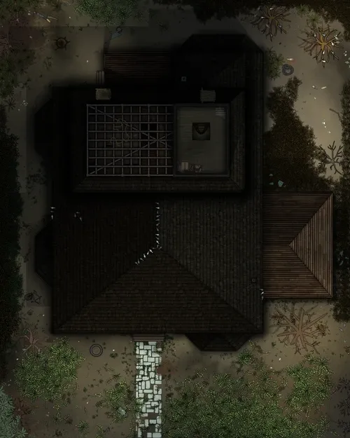 The Witch House - Loft - Abandoned - Night