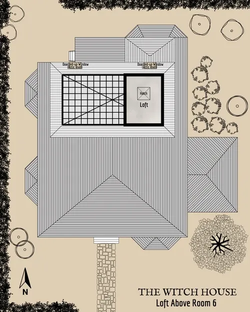 The Witch House - Loft - Floor Plan