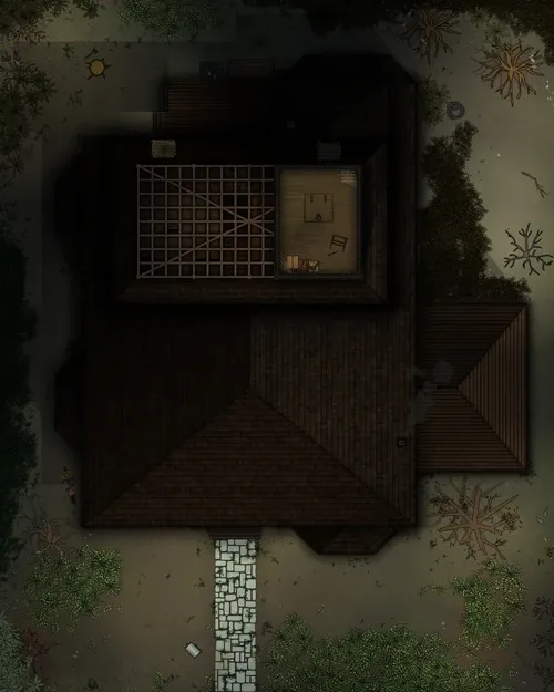 The Witch House - Loft - Night