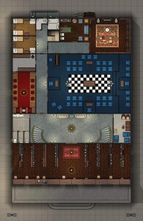 The Lodge - First Floor - Day