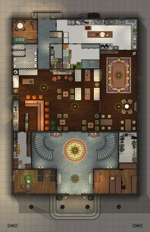 The Lodge - Ground Floor - Day