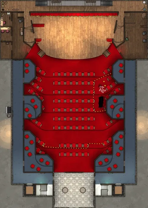 Theater - Boxes - Crime Scene
