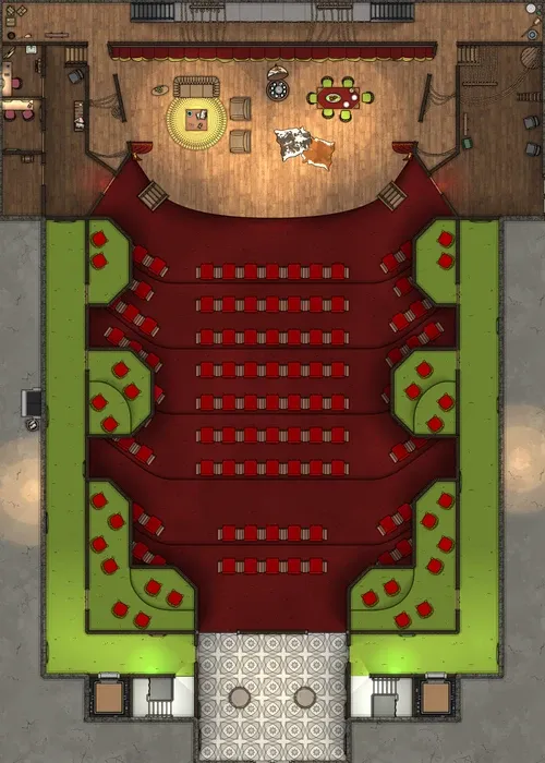 Theater - Boxes - Stage Furniture