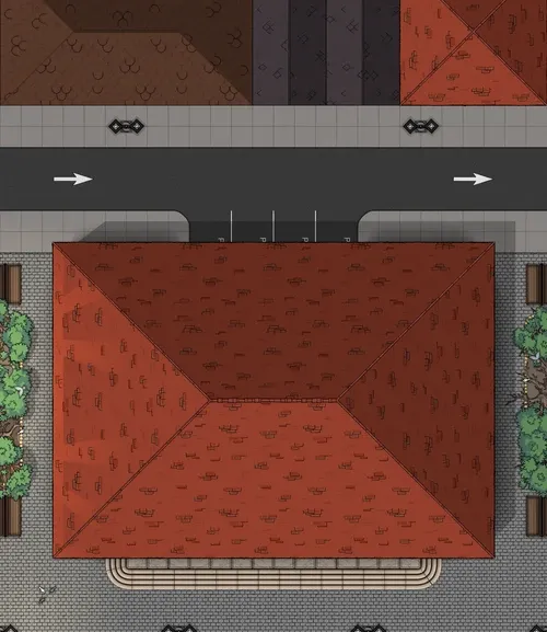 Town Hall - Roof - Day