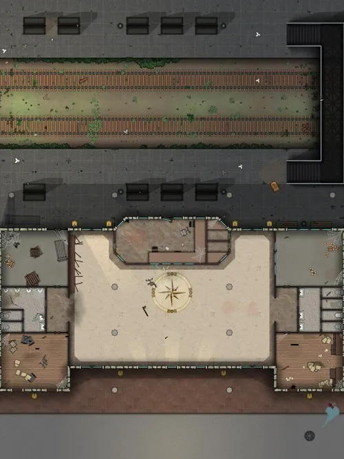 Train Station - Abandoned - Day