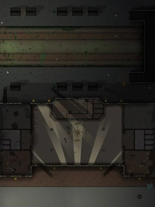 Train Station - Abandoned - Night