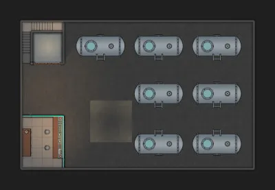 Warehouse With - Basement - Basement - Tanks