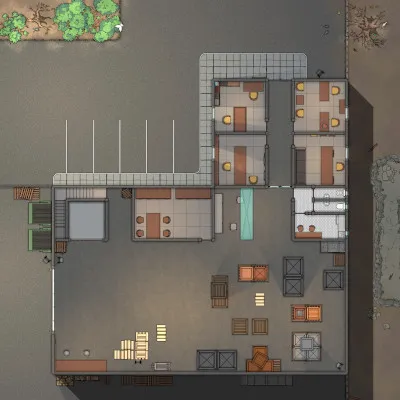 Warehouse With - Basement - Ground Floor - Minimal - Day