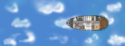 Zeppelin - Sky - Gondola - Minimal