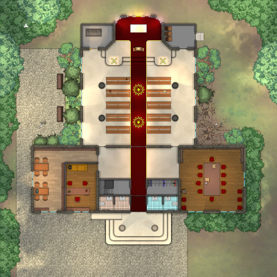 Chapel of Reflection - Ground Floor - Day