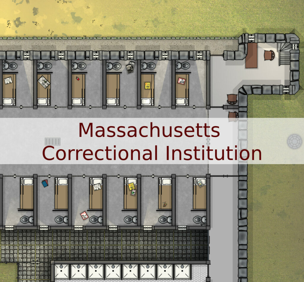 Massachusetts Correctional Institution Map