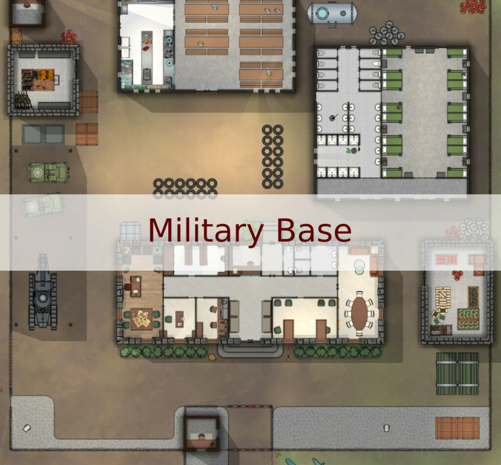 Military Base Map