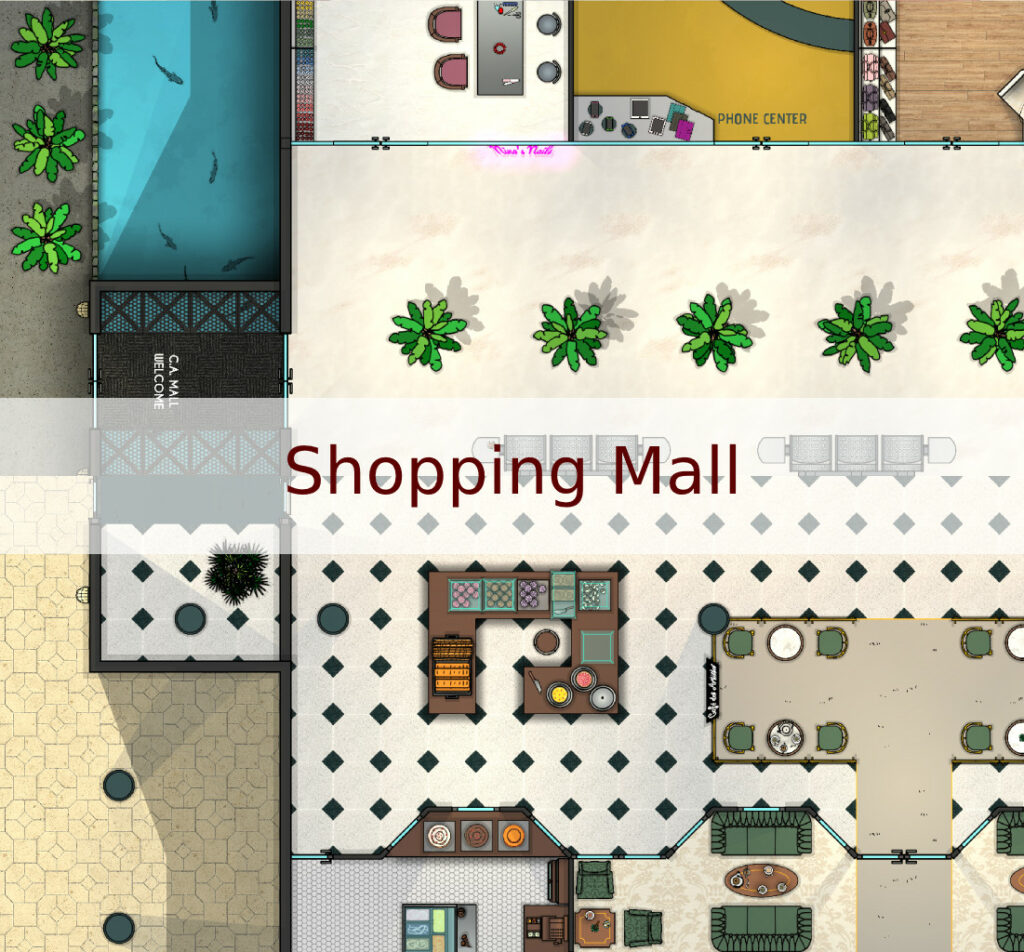Shopping Mall Map