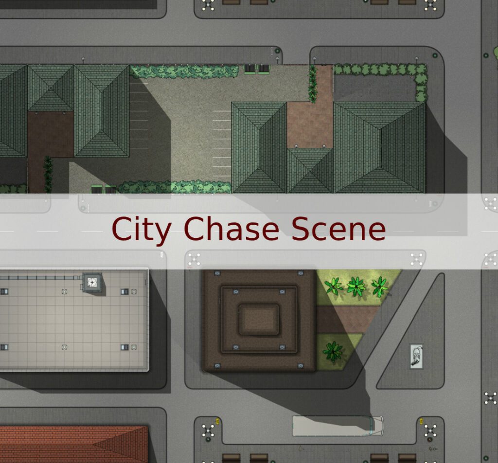 City Chase Scene Map