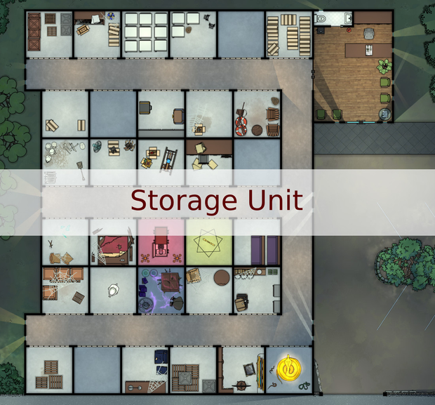 Storage Unit Map