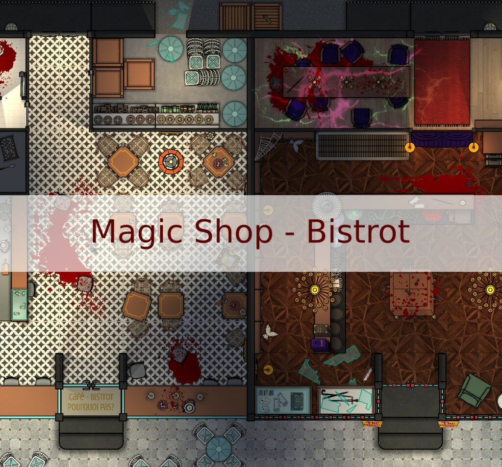 Magic Shop – Bistro Map