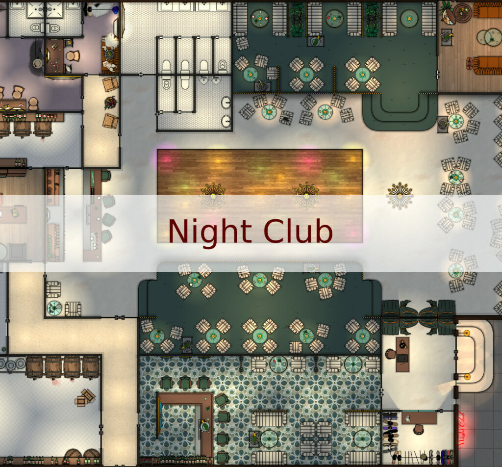 Night Club Map