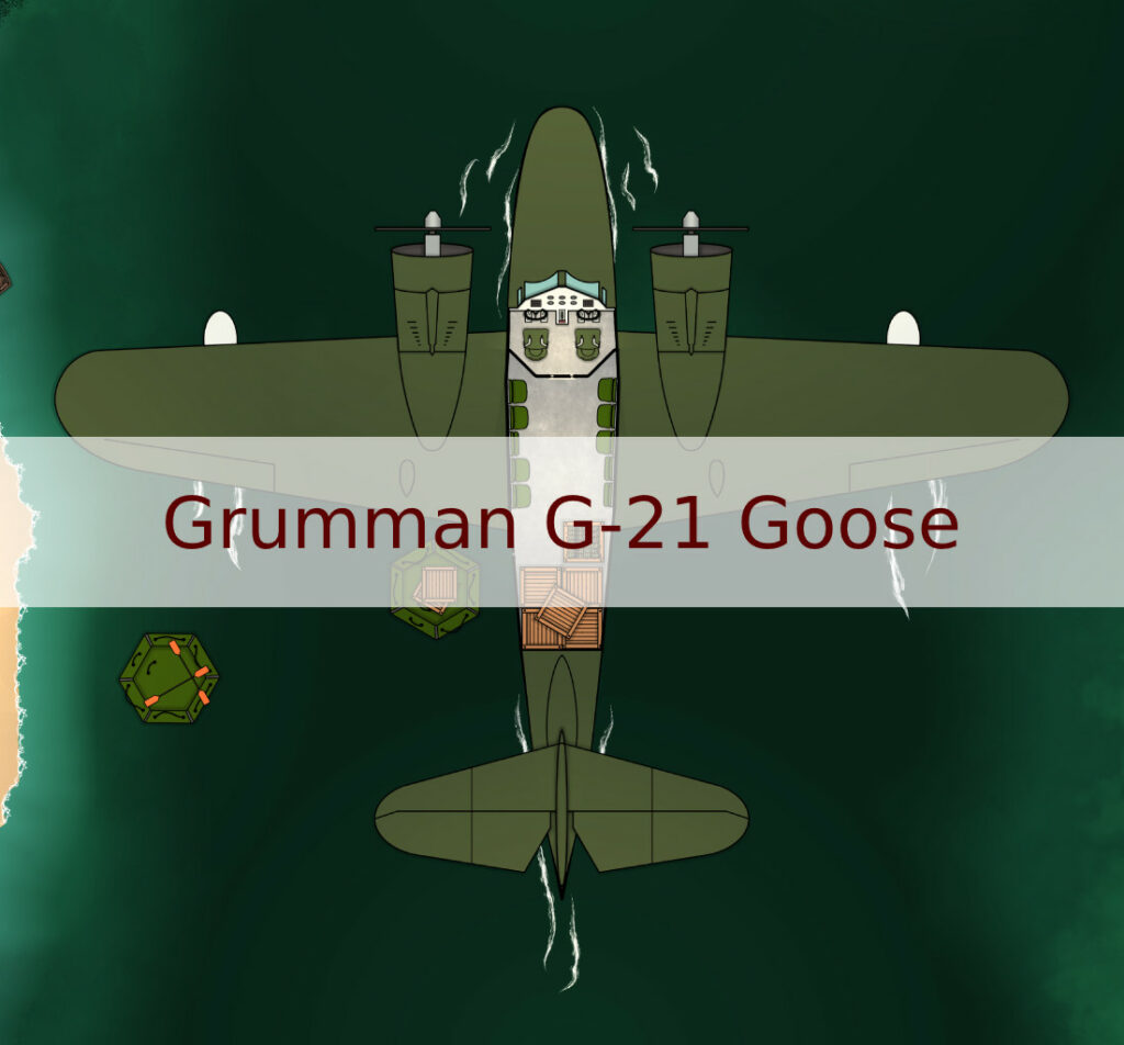 Grumman G-21 Goose Map