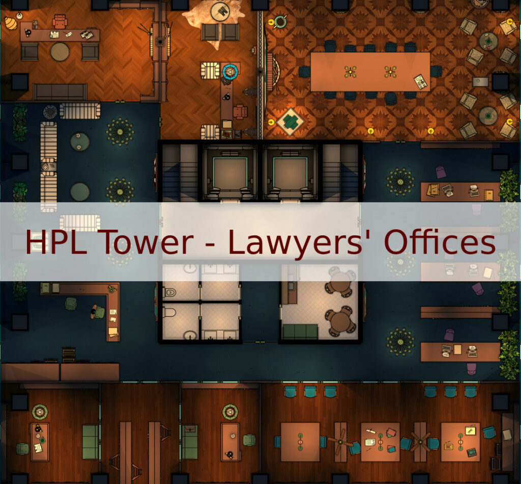 H.P.L. Tower – Lawyers’ Office Map