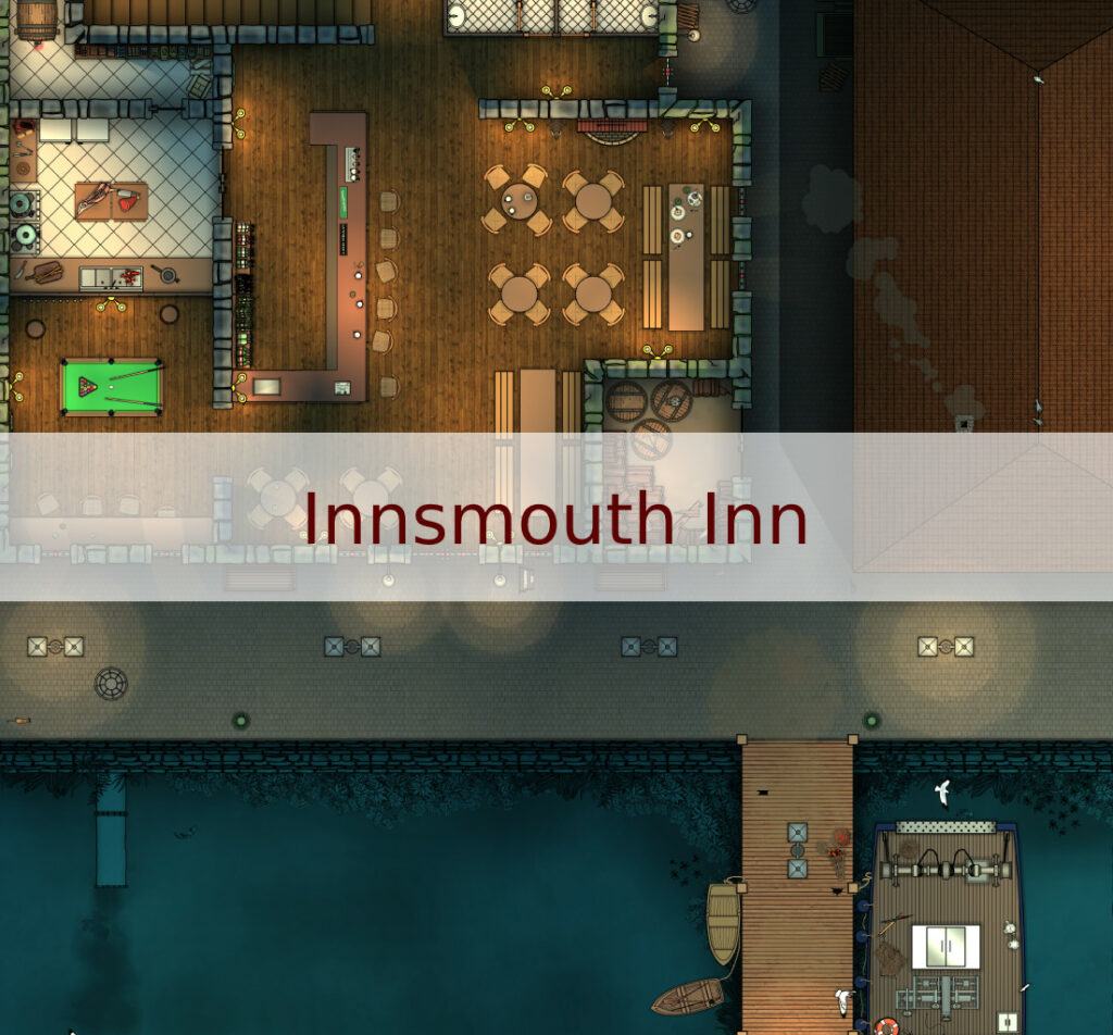Innsmouth Inn Map