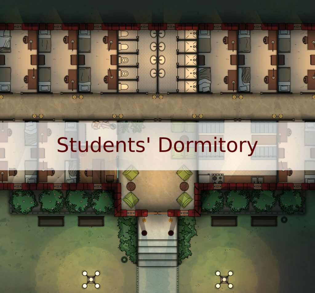 Students’ Dormitory Map
