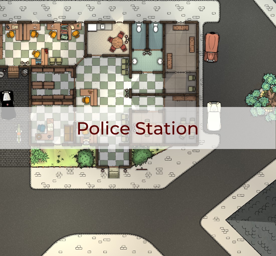 Police Stations - Cthulhu Architect