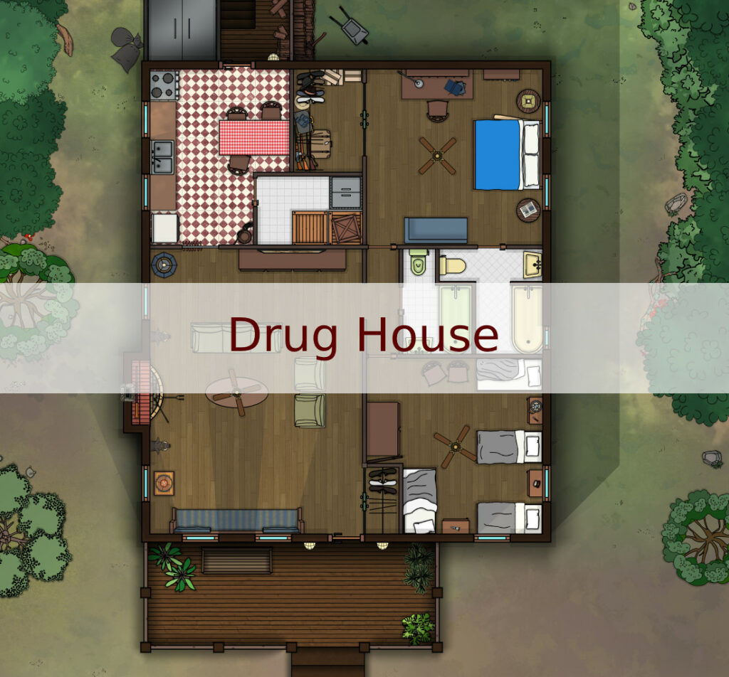 Drug House Map