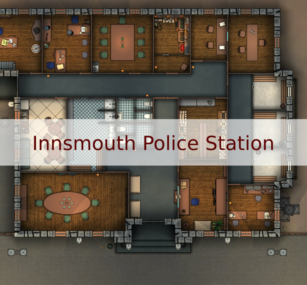 Innsmouth Police Station Map