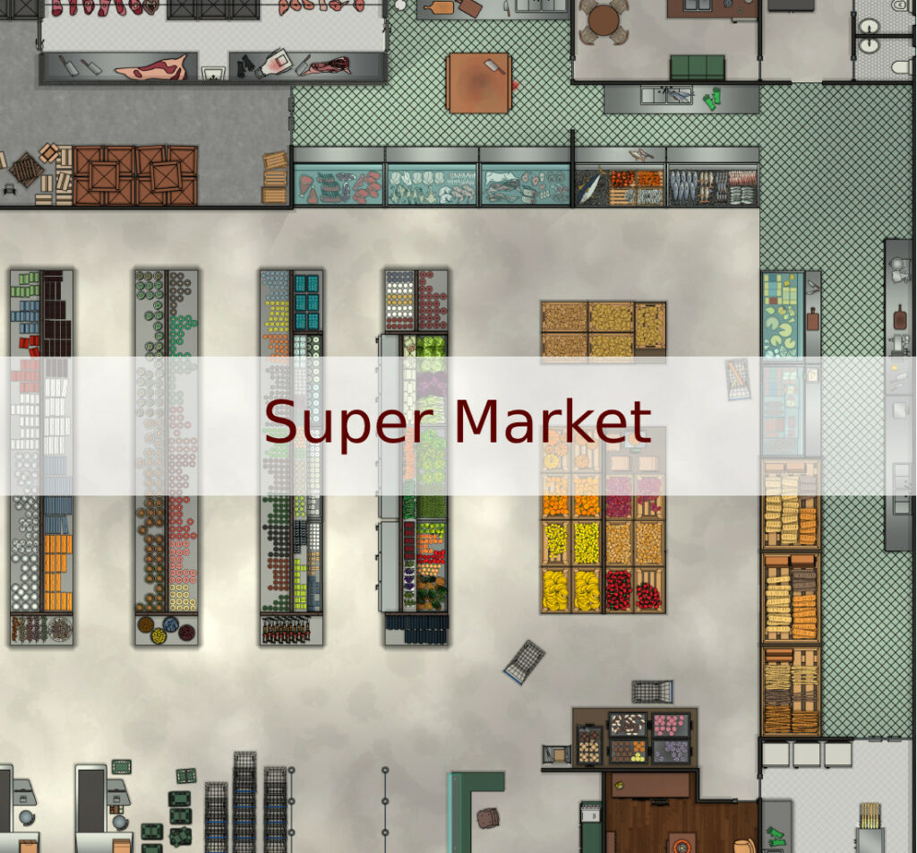 Super Market Map