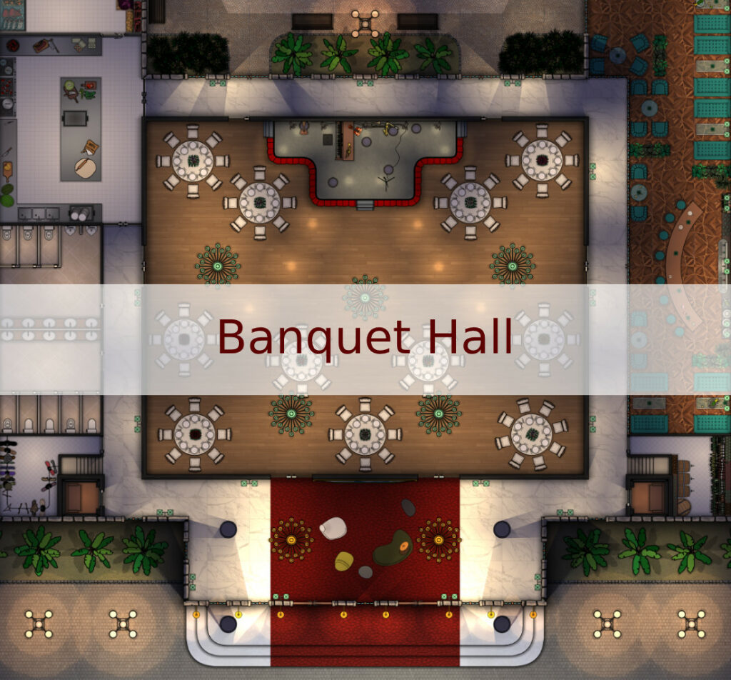 Banquet Hall Map