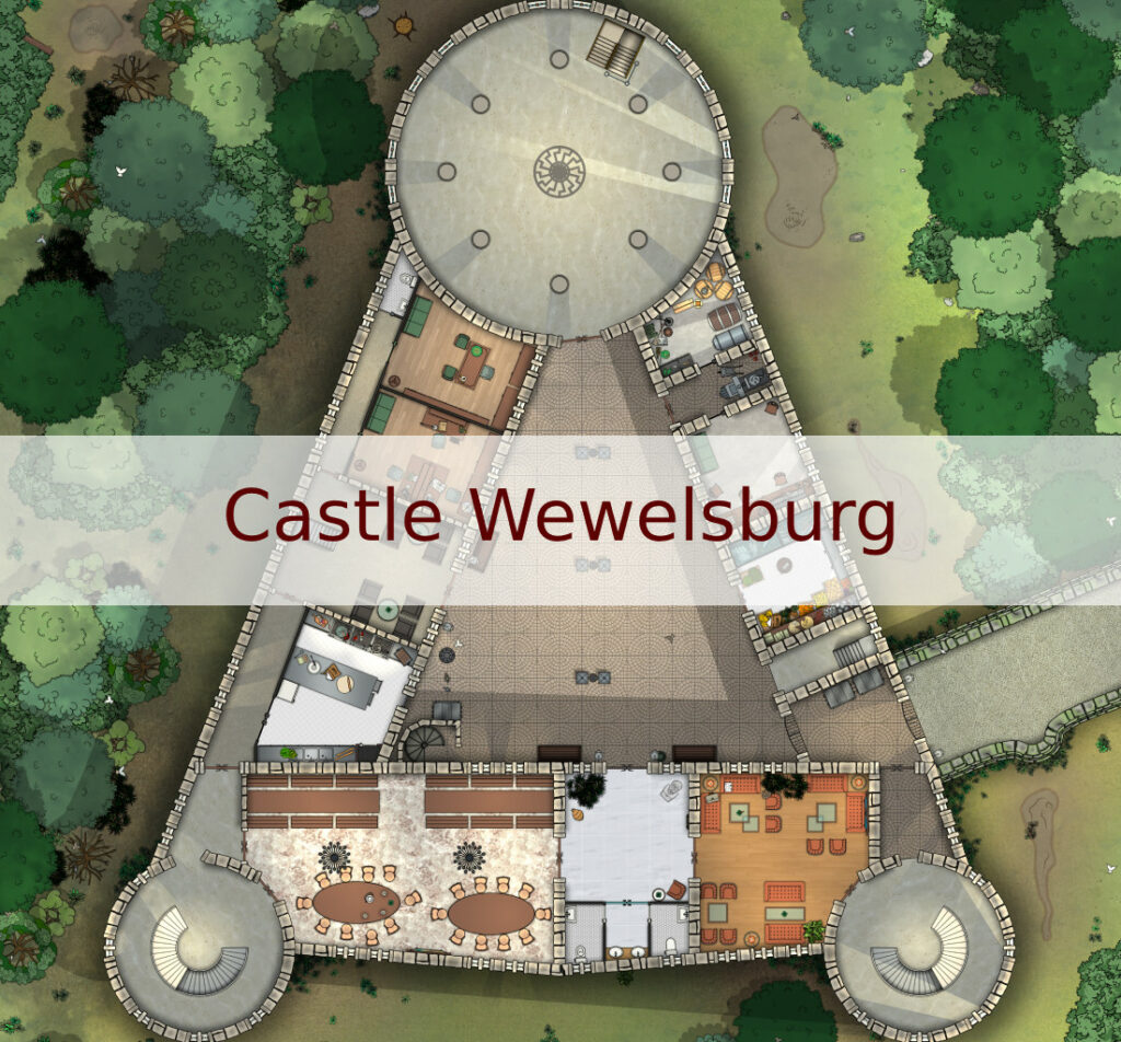 Castle Wewelsburg - 50 x 50 - Cthulhu Architect