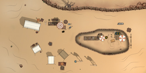 Excavation Site - Desert - Day