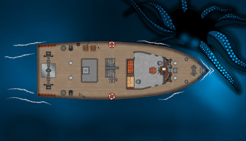 Fishing Boat - Deck 1 - Cthulhu