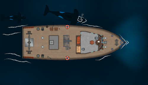 Fishing Boat - Deck 1 - Killer Whales