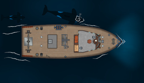 Fishing Boat - Deck 2 - Killer Whales